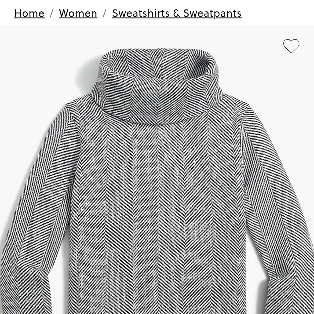 J.Crew Long-Sleeve Funnel Neck Pullover